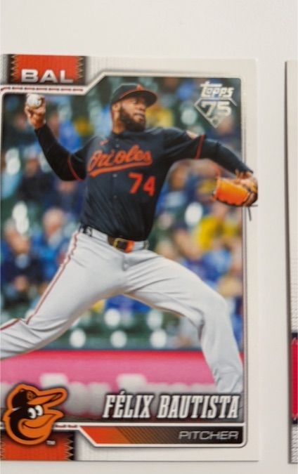 2026 Topps #128 Félix Bautista — front