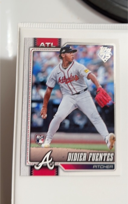 2026 Topps Series 1 #243 Didier Fuentes — front
