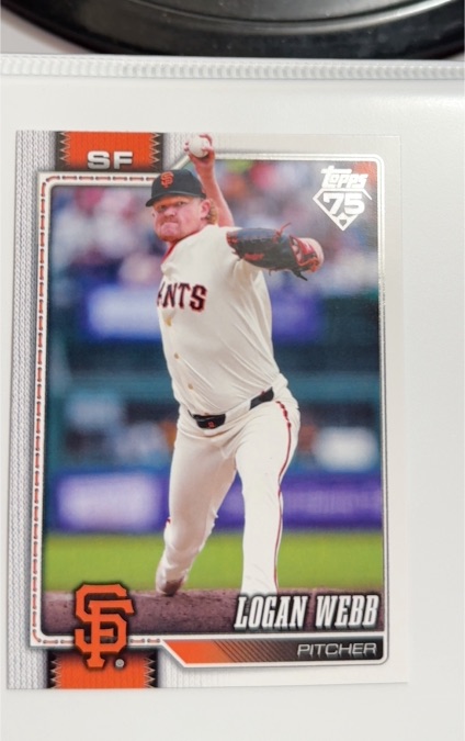2023 Topps #SF Logan Webb — front