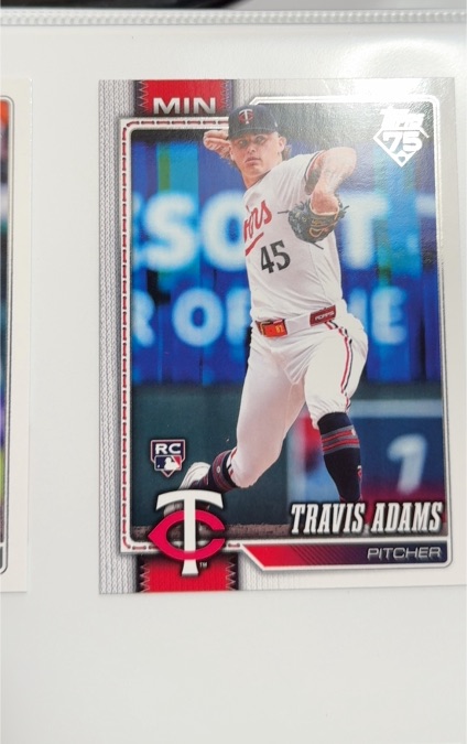 2026 Topps Series 1 #149 Travis Adams — front