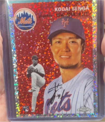 2023 Topps Chrome Platinum Anniversary #500 Kodai Senga — front