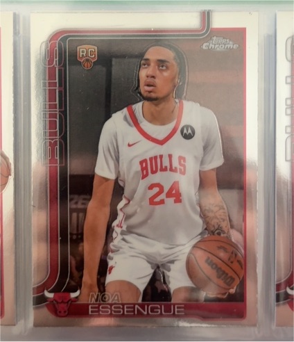 2025-26 Topps Chrome #262 Noa Essengue — front