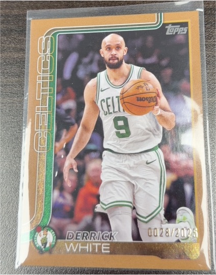 2025-26 Topps #6 Derrick White — front