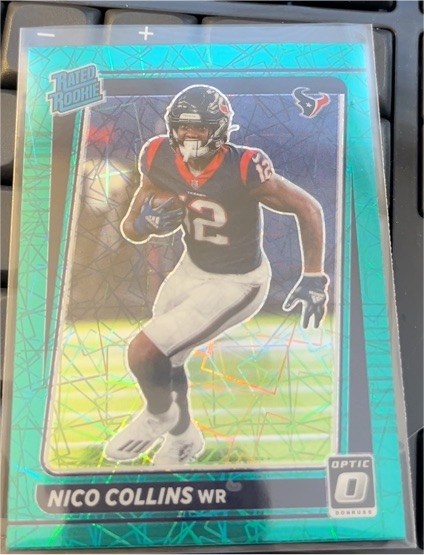 2021 Panini Donruss Optic #230 Nico Collins — front