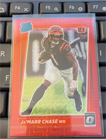 2021 Donruss Optic #207 Ja'Marr Chase — front