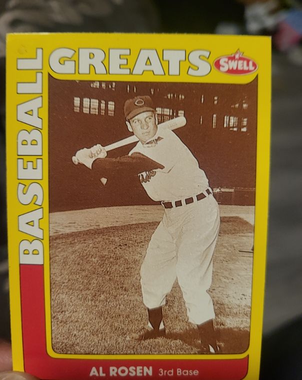 1990 Swell Baseball Greats #78 Al Rosen — front