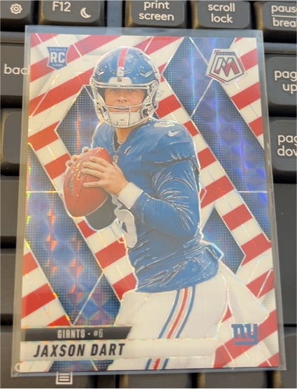 2025 Panini Mosaic #362 Jaxson Dart — front