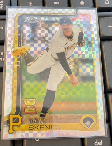 2025 Topps Chrome #300 Paul Skenes — front