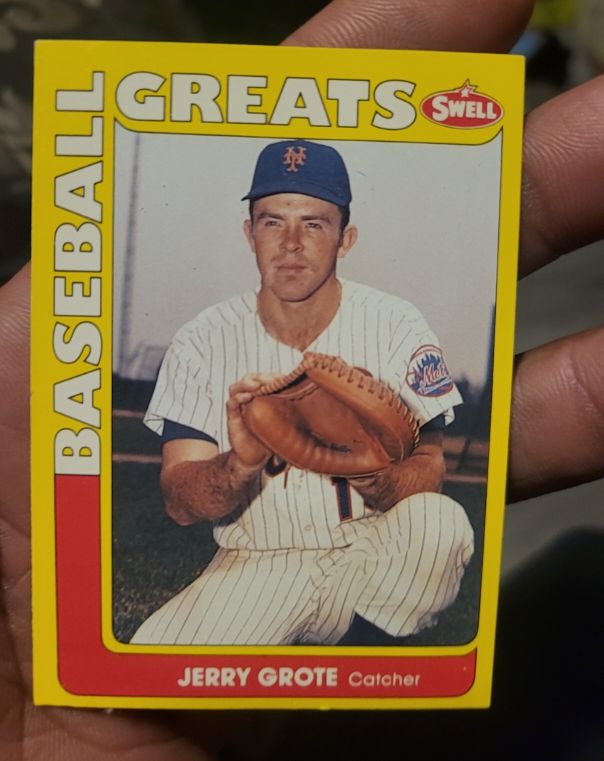 1991 Swell Baseball Greats #36 Jerry Grote — front