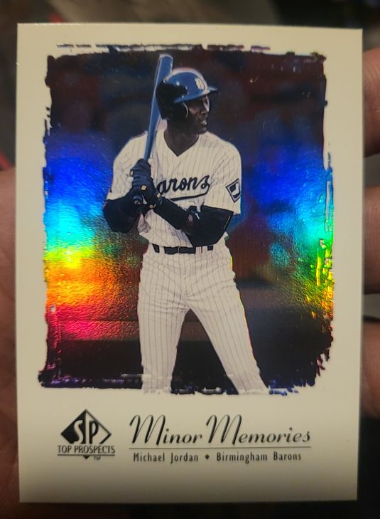 2000 SP Top Prospects Minor Memories #MJ4 Michael Jordan — front