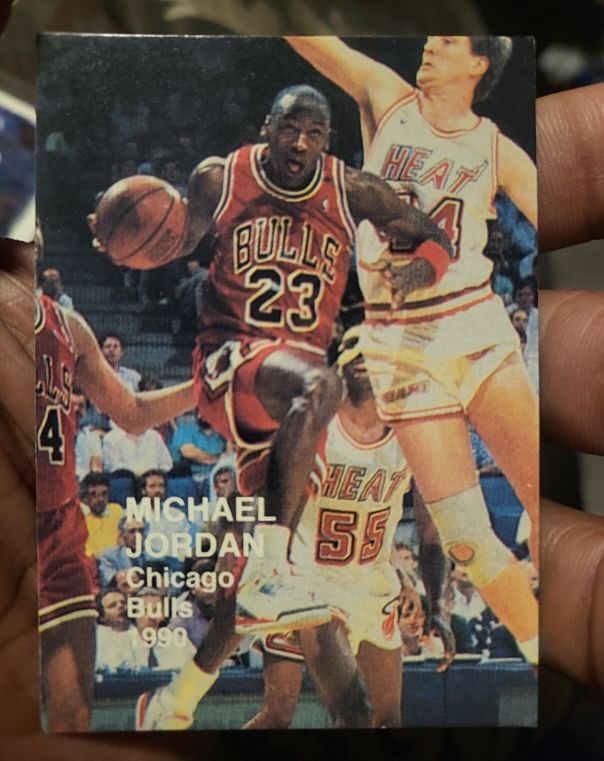 1990 NBA Superstars #NNO Michael Jordan — front