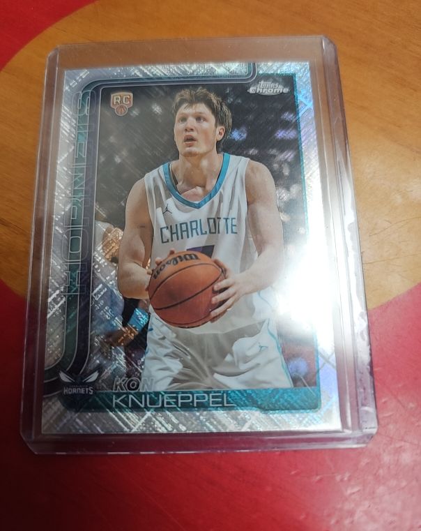 2025-26 Topps Chrome #254 Kon Knueppel — front