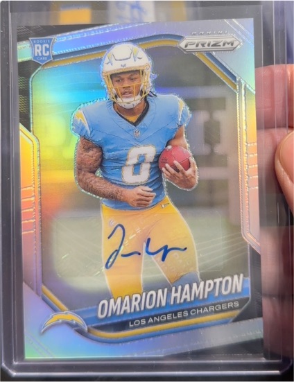 2025 Panini Prizm #355 Omarion Hampton — front