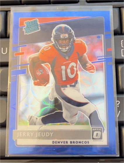 2020 Donruss Optic #157 Jerry Jeudy — front