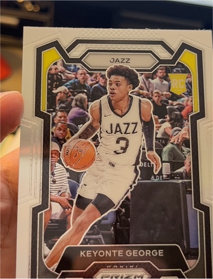 2023-24 Panini Prizm #127 Keyonte George — front