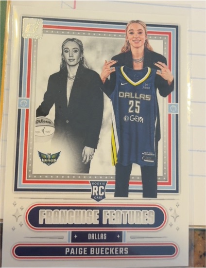 2025 Panini Donruss WNBA Franchise Features #16 Paige Bueckers — front