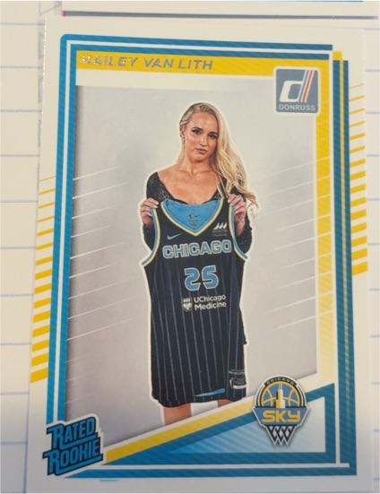 2025 Donruss WNBA #88 Hailey Van Lith — front