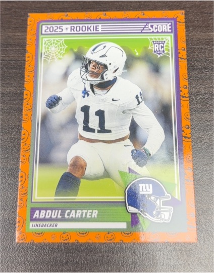 2025 Panini Score A Treat #16 Abdul Carter — front