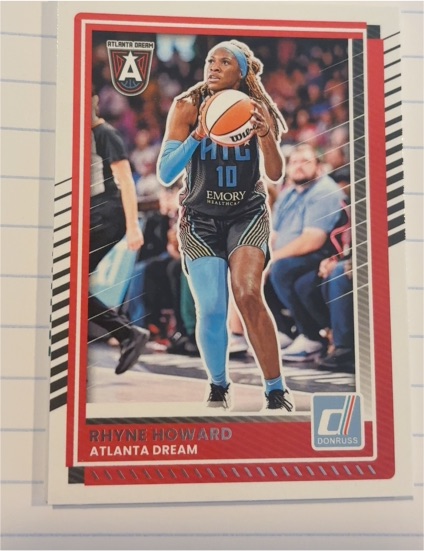 2025 Panini Donruss WNBA #73 Rhyne Howard — front