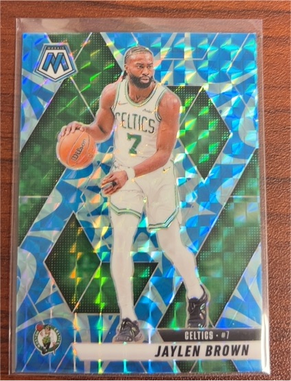 2024-25 Panini Mosaic #33 Jaylen Brown — front