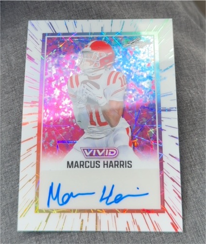 2025 Leaf Vivid #Marcus Harris — front