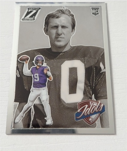 2024 Panini Zenith #11 John Elway / Bo Nix Idols — front