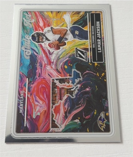 2024 Panini Zenith - State of the Art #9 Lamar Jackson — front