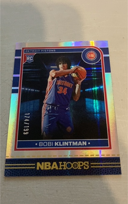 2024-25 Panini NBA Hoops #267 Bobi Klintman — front