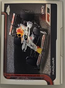 2025 Topps Chrome Formula 1 #84 Isack Hadjar — front