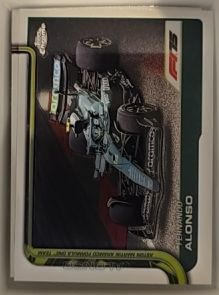 2025 Topps Chrome Formula 1 #81 Fernando Alonso (F1 Cars) — front