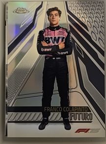 2025 Topps Chrome Formula 1 #FUT-5 Franco Colapinto Futuro — front