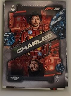 2025 Topps Chrome Formula 1 #SCA-2 Charles Leclerc Ace of Trades — front
