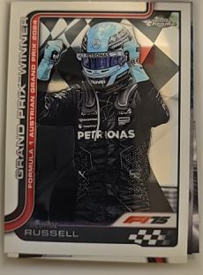 2025 Topps Chrome F1 #103 George Russell — front