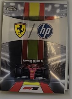 2025 Topps Chrome F1 #175 Scuderia Ferrari HP — front