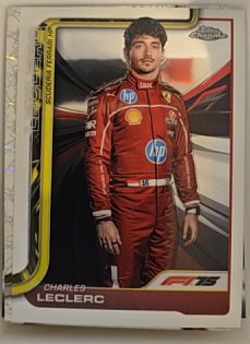 2025 Topps Chrome Formula 1 #3 Charles Leclerc — front
