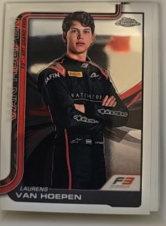 2025 Topps Chrome F3 #Laurens Van Hoepen — front