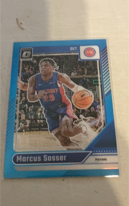 2024-25 Donruss Optic #202 Marcus Sasser — front