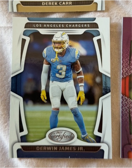 2025 Panini Certified #57 Derwin James Jr. — front