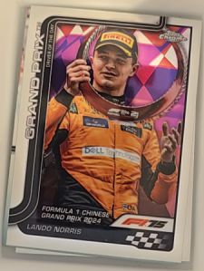 2025 Topps Chrome Formula 1 #126 Lando Norris — front