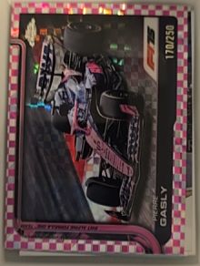 2025 Topps Chrome Formula 1 #88 Pierre Gasly — front