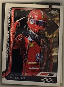 2025 Topps Chrome Formula 1 #111 Charles Leclerc — front