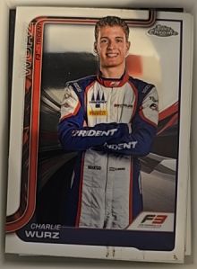 2025 Topps Chrome Formula 1 #48 Charlie Wurz Trident — front