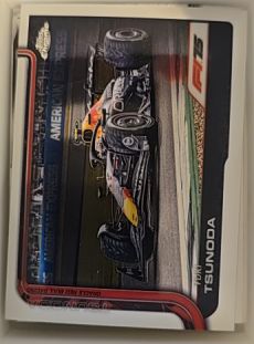 2025 Topps Chrome Formula 1 #74 Yuki Tsunoda — front