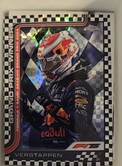 2025 Topps Chrome Formula 1 #94 Max Verstappen — front