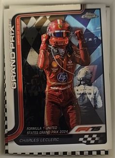 2025 Topps Chrome Formula 1 #140 Charles Leclerc — front