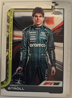 2025 Topps Chrome F1 #10 Lance Stroll — front