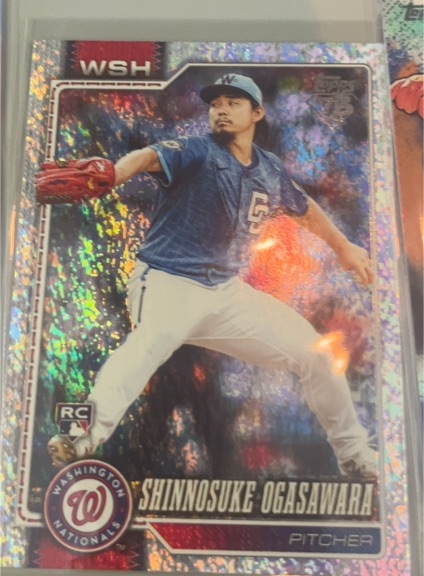 2026 Topps Series 1 #32 Shinnosuke Ogasawara — front