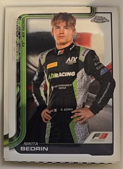 2025 Topps Chrome Formula 1 #66 Nikita Bedrin — front