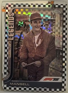 2025 Topps Chrome Formula 1 #160 Nigel Mansell — front