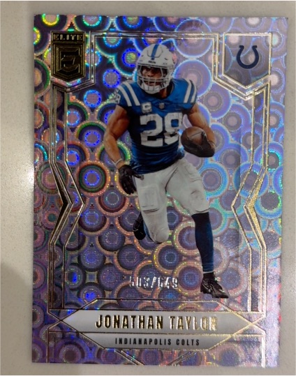 2023 Panini Elite #149 Jonathan Taylor — front